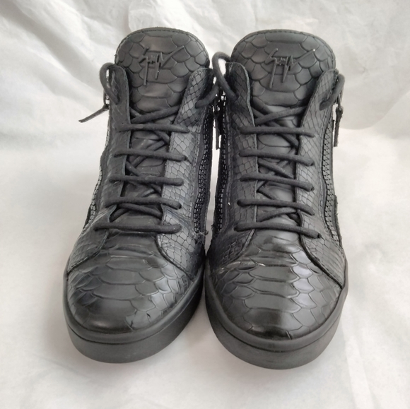 Python Embossed Women's Giuseppe Trainers Sale Giuseppe